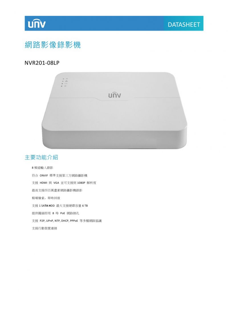 NVR201-08LP